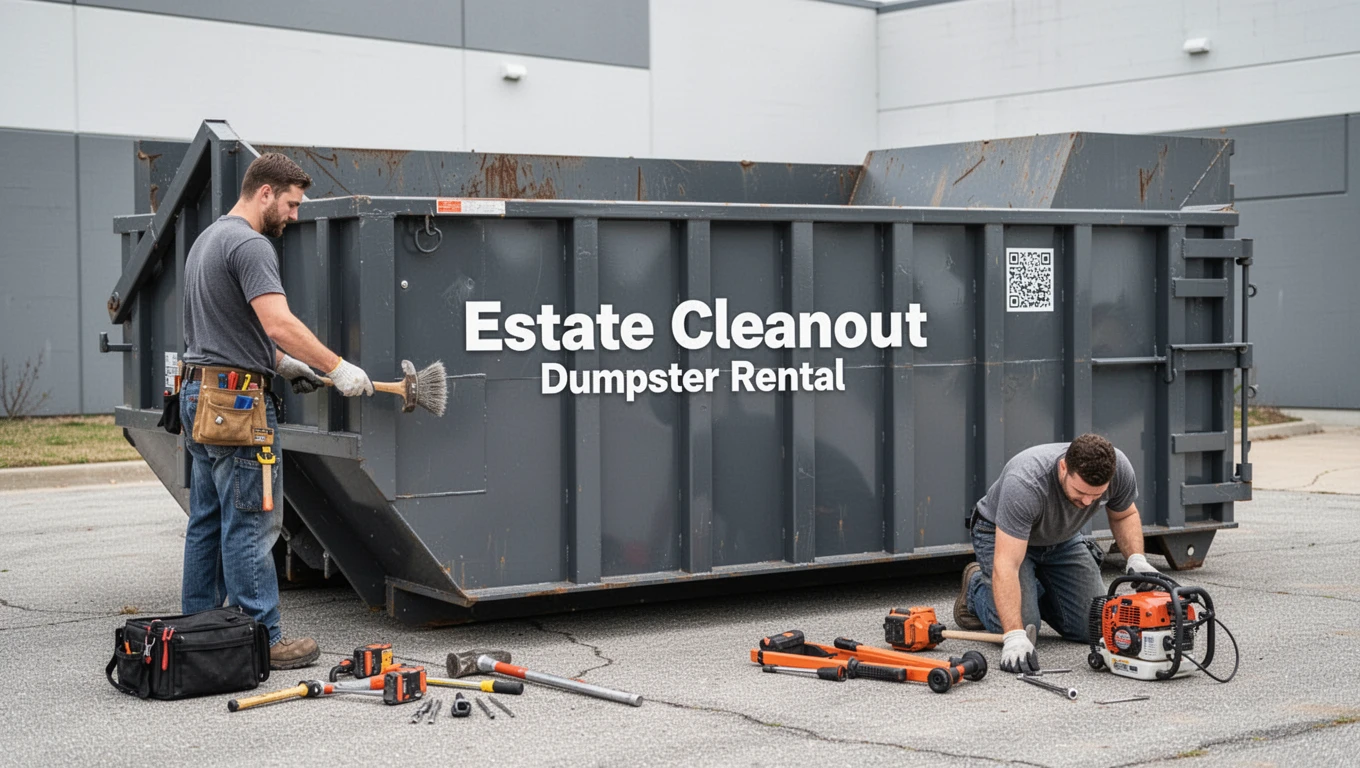 Estate Cleanout Dumpster Rental